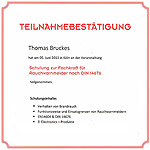 Feuerstein Haustechnik Zertifikat