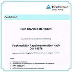 Feuerstein Haustechnik Zertifikat